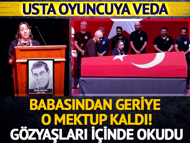 Babasından geriye o mektup kaldı! G&ouml;zyaşları i&ccedil;inde okudu