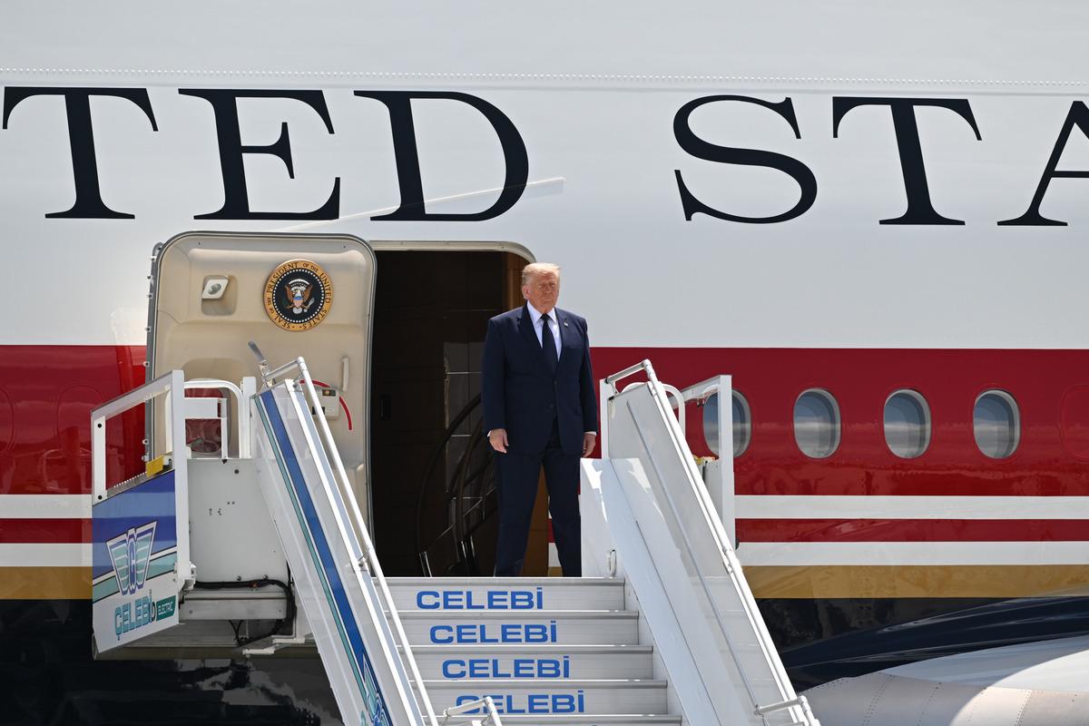 Trump Ankara da! Askerleri Türkçe selamladı: "Merhaba asker" 4