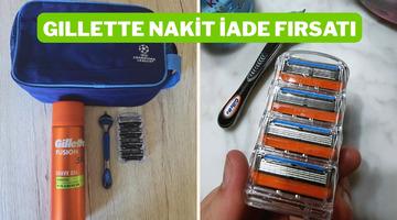 Tıraş keyfi şimdi uygun! Gillette'te indirimlere ek nakit iade fırsatı