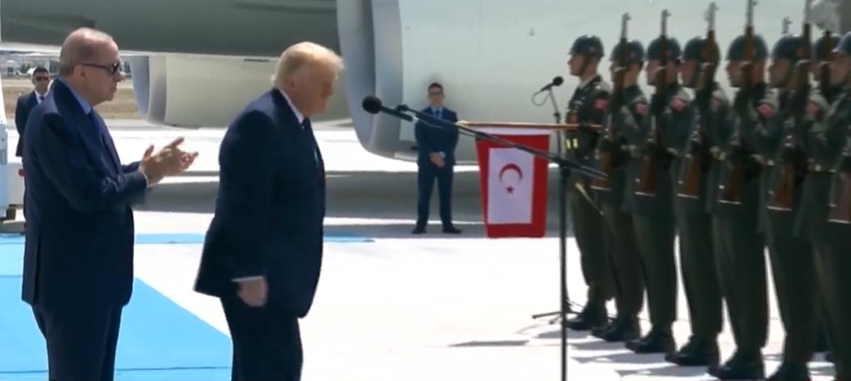 Trump Ankara da! Askerleri Türkçe selamladı: "Merhaba asker" 2