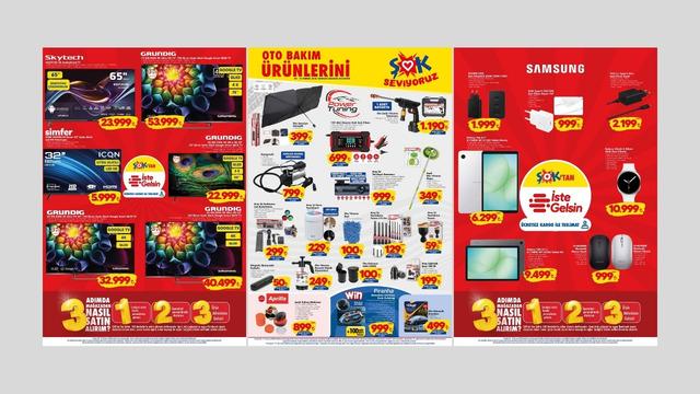 ŞOK'a Samsung ürünler geliyor! 8 Temmuz 2026 ŞOK aktüel kataloğu 