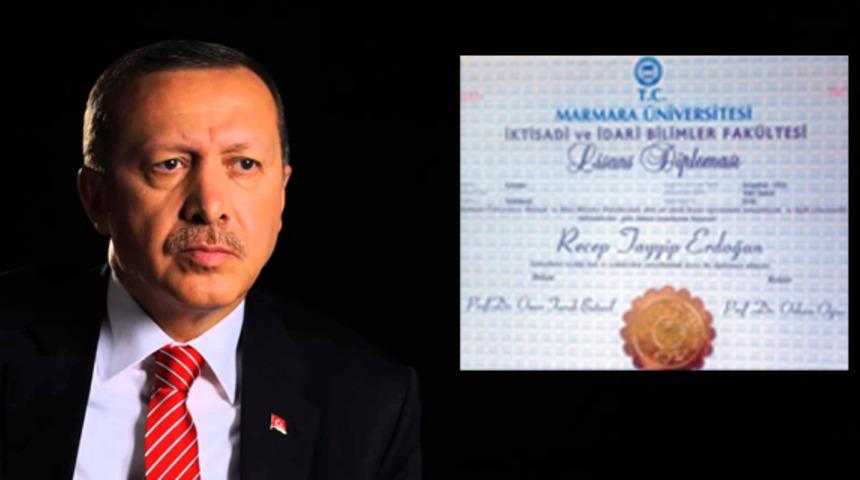 Nagehan Alçı, Cumhurbaşkanı Erdoğan’ın diplomasını köşesinden paylaştı