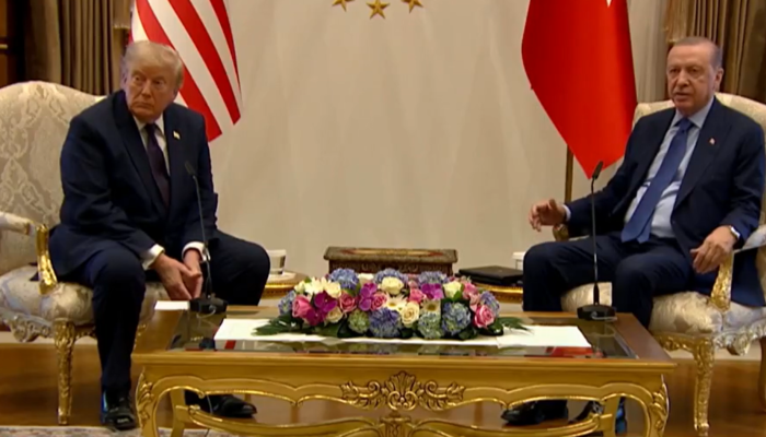Donald Trump Beştepe'de! F-35 ve CAATSA a&ccedil;ıklaması