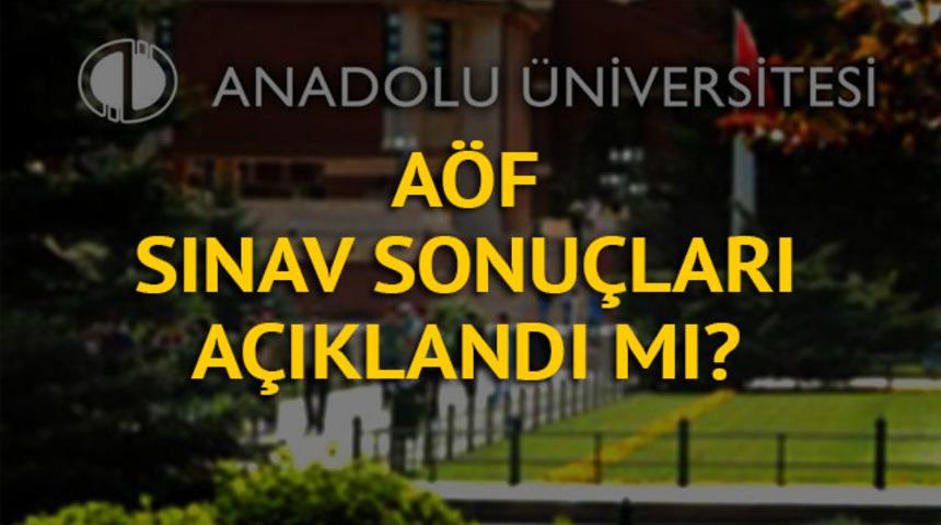 A&Ouml;F sınavı sonu&ccedil;ları 2018 a&ccedil;ıklandı mı? A&Ouml;F &uuml;&ccedil; ders sınavına kimler girebilir?