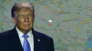 Dünyada birinci sıraya yükseldi! Trump'ın uçuşunu binlerce kişi takip etti