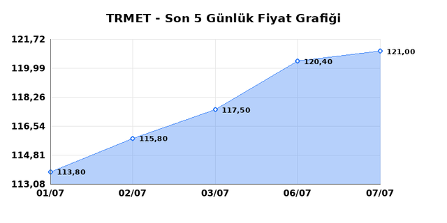 TR ANADOLU METAL MADENCILIK (TRMET) 08 Temmuz Çarşamba 2026 Günlük Teknik Analiz 1