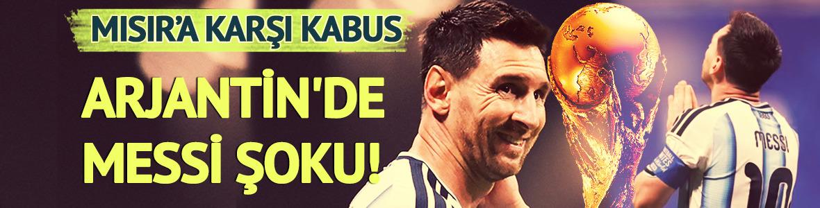 Arjantin'de Messi şoku! Kabus devam ediyor