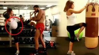 Atakan ile eşinin videosu tartışma yarattı! Doğuma günler kala ringe çıktı 