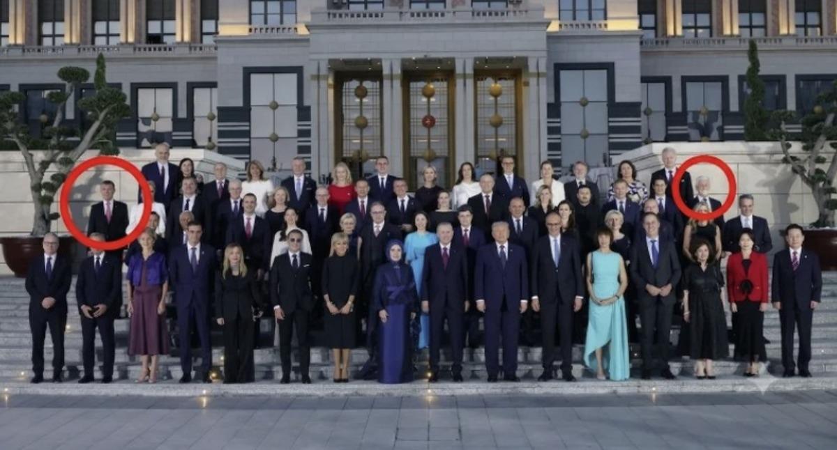 NATO aile fotoğrafındaki detay d&uuml;nyada g&uuml;ndem oldu! Bir &uuml;lke iki lider 3