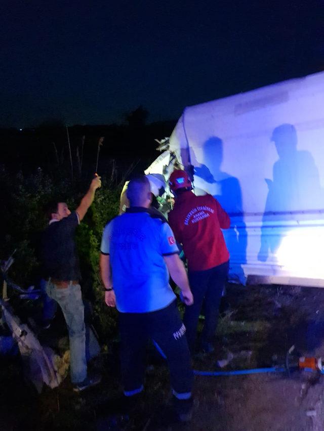 Erdek'te 5 araçlı zincirleme kaza: 5 yaralı
