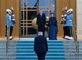 NATO Zirvesi'nde liderlerin Mehter ile kar��land��� anlar...