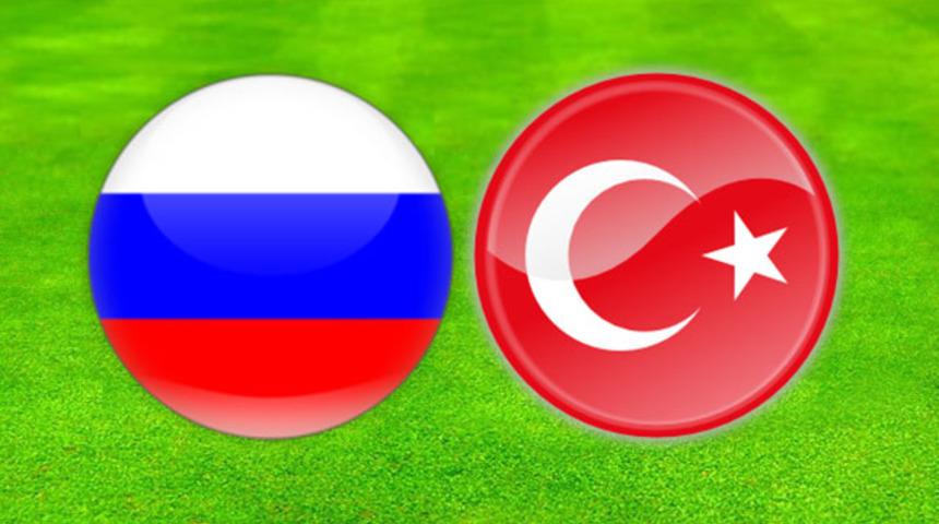 Rusya - Türkiye maçı ne zaman, saat kaçta, hangi kanalda?
