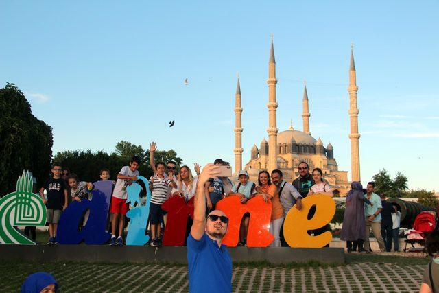 Edirne'ye Ramazan'da ziyaretçi akını