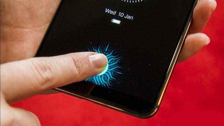 Galaxy S10'da da ekrana entegre parmak izi okuyucu olacak