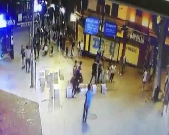 Kadıköy'de korku dolu dakikaların görüntüsü ortaya çıktı