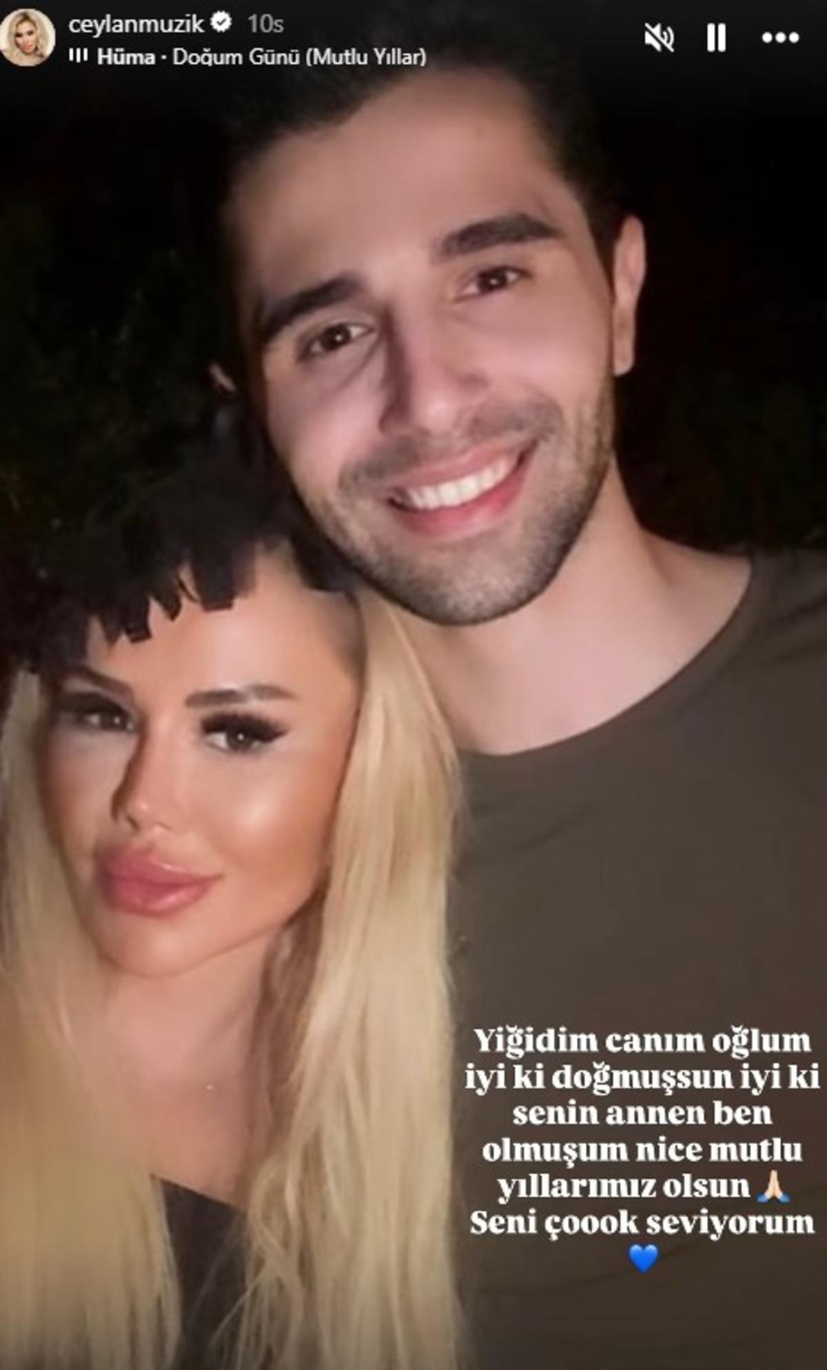 Ünlü türkücü Ceylan oğlu Yiğit ile gündem oldu! Aynı annesi 2