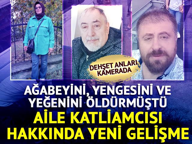 Ağabeyini, yengesini ve yeğenini &ouml;ld&uuml;rm&uuml;şt&uuml;! Aile katliamcısı teslim oldu