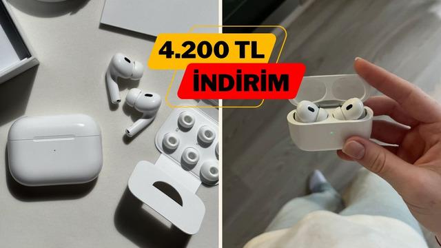 Gün boyu odaklanma ve kesintisiz müzik keyfi: AirPods Pro'da indirim başladı