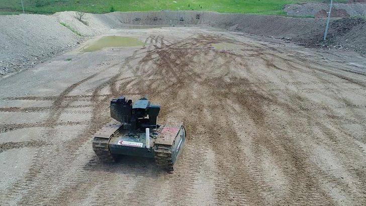 Türkiye'nin insansız kara aracı göreve hazır  G5