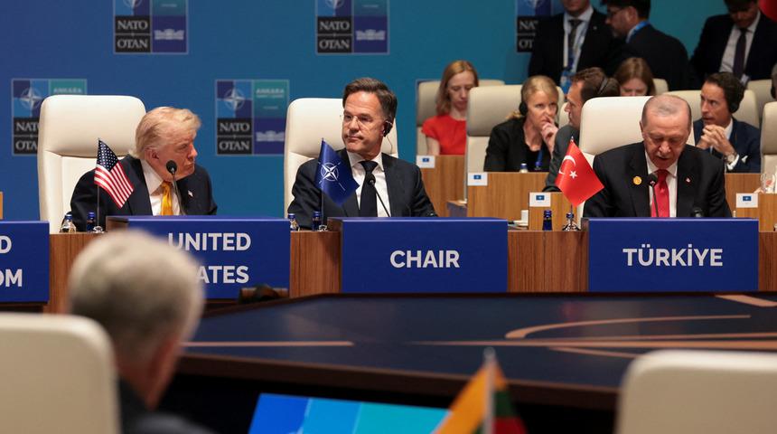 SON DAKİKA | Ankara'daki tarihi NATO Zirvesi'nde ikinci g&uuml;n! Liderler Beştepe'de