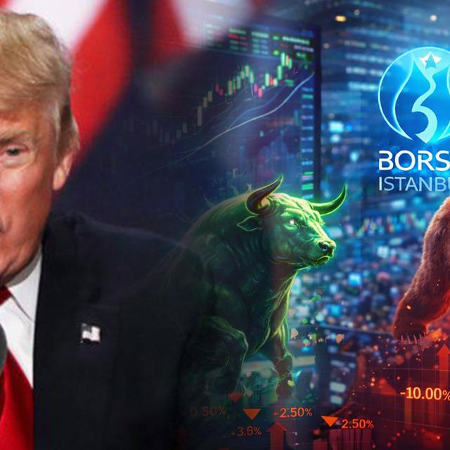 Borsada Trump r&uuml;zgarı ters esti: İşte en &ccedil;ok y&uuml;kselen ve d&uuml;şen hisseler