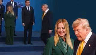 Meloni, Trump'ı g&ouml;rmemek i&ccedil;in y&uuml;z&uuml;n&uuml; &ccedil;evirdi