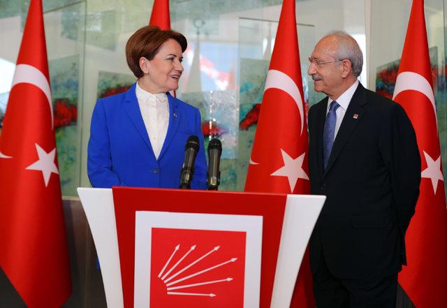 Kılıçdaroğlu ve Akşener'den 'demokratik ve iyileştirilmiş' parlamenter sistem vurgusu