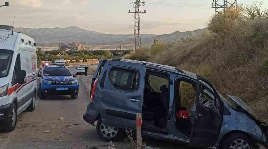 Elazığ&rsquo;da trafik kazası