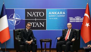 İletişim Başkanlığından Cumhurbaşkanı Erdoğan'ın Fransa Cumhurbaşkanı Macron ile g&ouml;r&uuml;şmesine ilişkin a&ccedil;ıklama