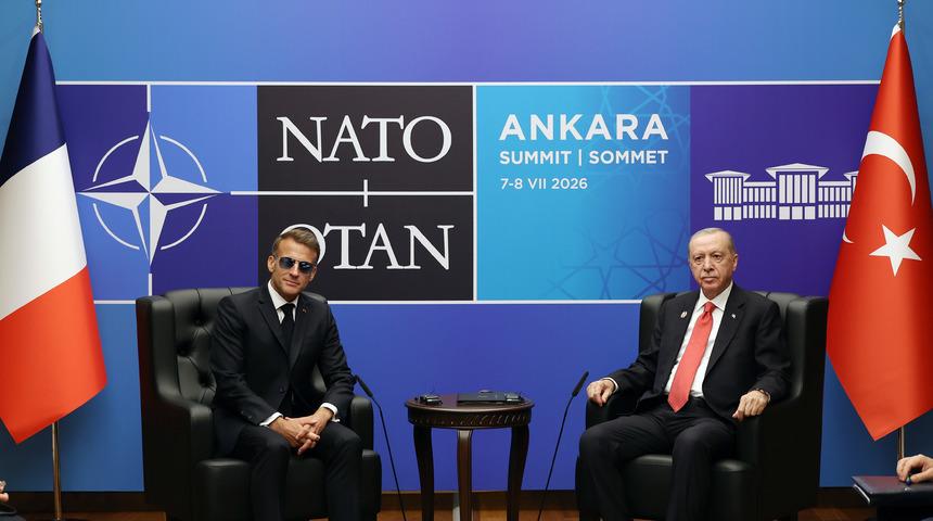 İletişim Başkanlığından Cumhurbaşkanı Erdoğan'ın Fransa Cumhurbaşkanı Macron ile g&ouml;r&uuml;şmesine ilişkin a&ccedil;ıklama