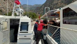 Kelebekler Vadisine d&uuml;şen ve yaralanan paraş&uuml;t&ccedil;&uuml;ye tıbbi tahliye ger&ccedil;ekleştirildi