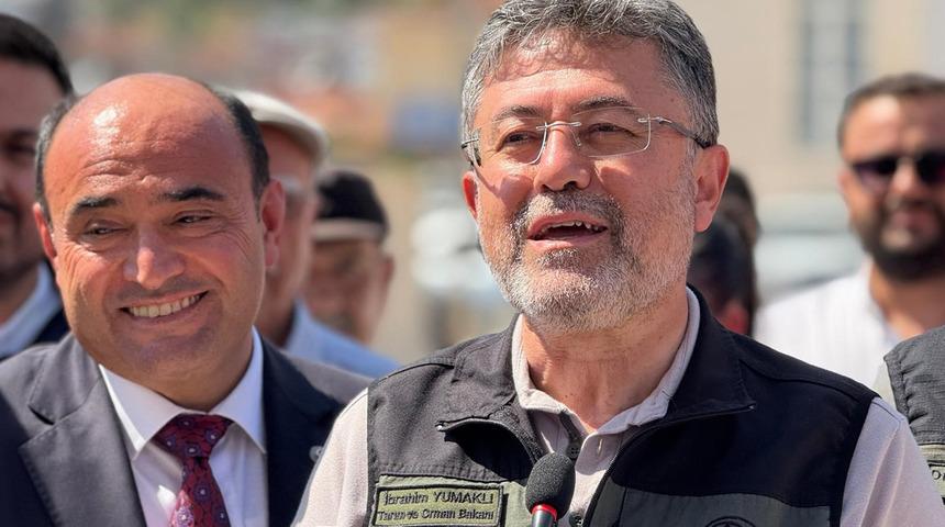 Bakan Yumaklı: "Bereketli toprakların potansiyelini daha da artıracağız"
