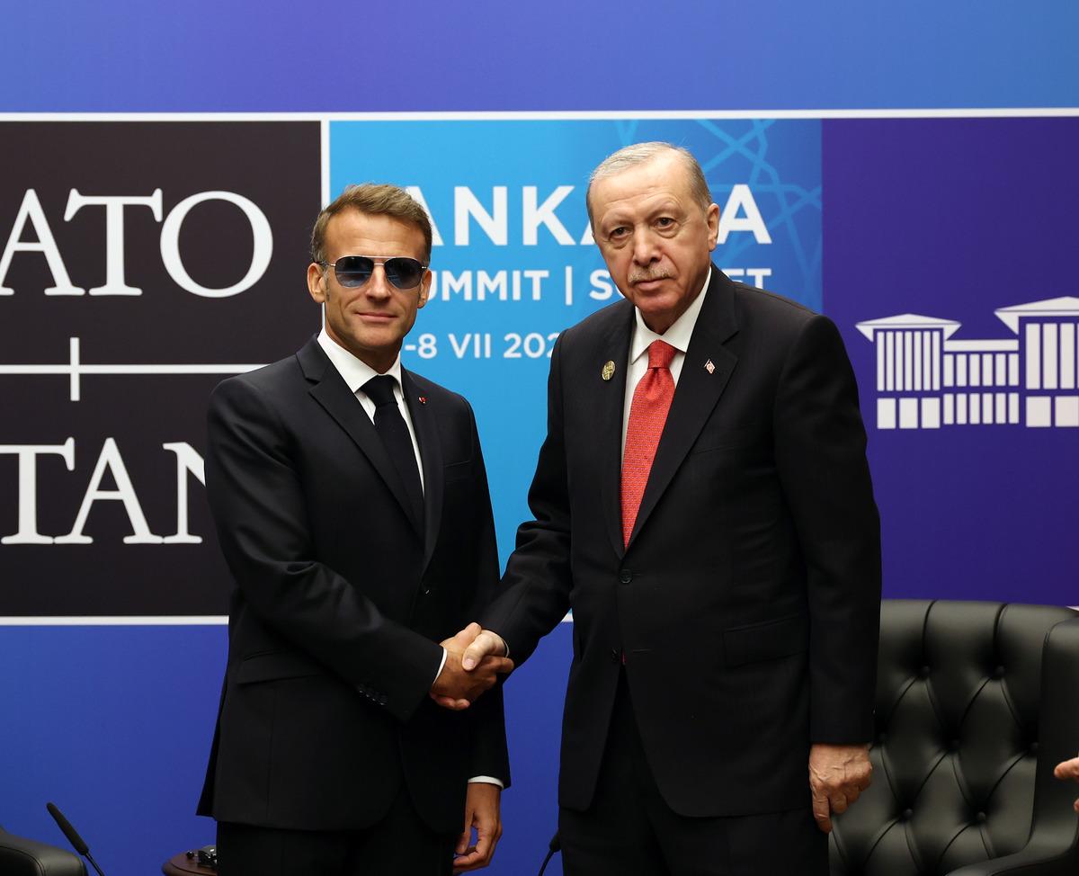 İletişim Başkanlığından Cumhurbaşkanı Erdoğan ın Fransa Cumhurbaşkanı Macron ile g&ouml;r&uuml;şmesine ilişkin a&ccedil;ıklama 1