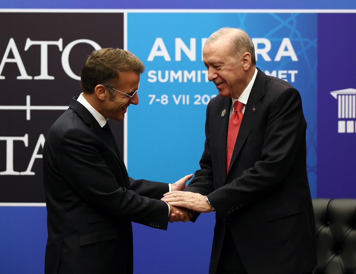 İletişim Başkanlığından Cumhurbaşkanı Erdoğan ın Fransa Cumhurbaşkanı Macron ile g&ouml;r&uuml;şmesine ilişkin a&ccedil;ıklama 2