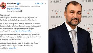 Dikkat &ccedil;eken robot yorumu: "Şaşırmayınız!"