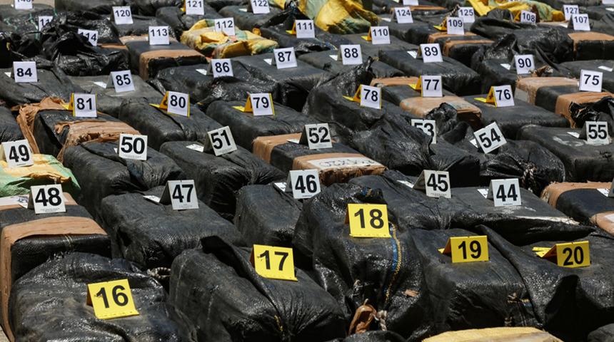 6.6 ton uyuşturucu ele ge&ccedil;irildi: Piyasa değeri 167 milyon dolar!