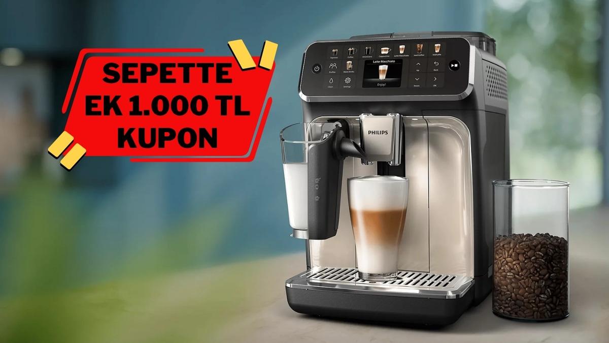 Mutfaklara barista dokunuşu: Philips kahve makinesi indirimde