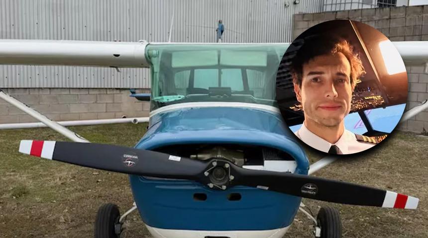 Pilot, u&ccedil;uş eğitimi verirken intihar etti! &Ouml;ğrenci u&ccedil;ağı tek başına indirdi
