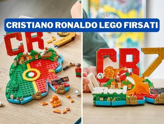  Futbol tutkunlarına &ouml;zel: Cristiano Ronaldo LEGO seti indirimde