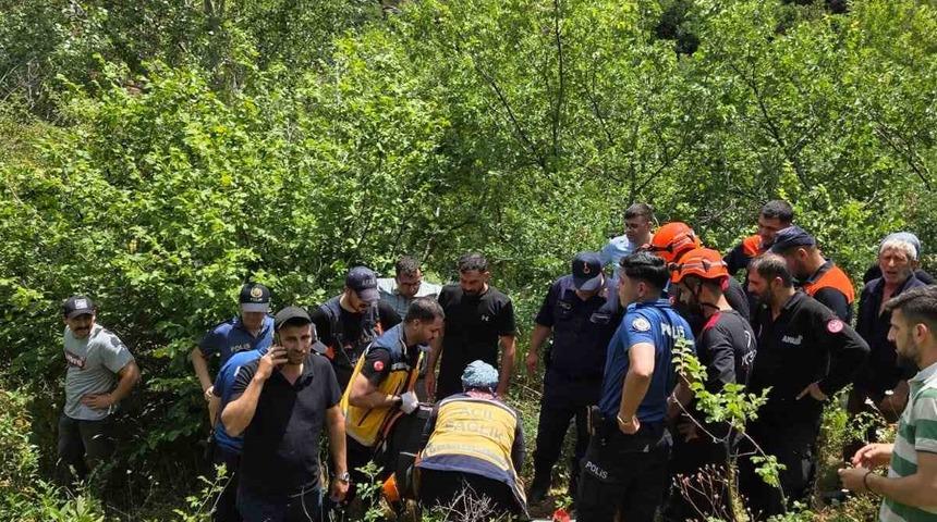 Akşehir&rsquo;de 3 g&uuml;nd&uuml;r aranan kadın ormanlık alanda sağ bulundu