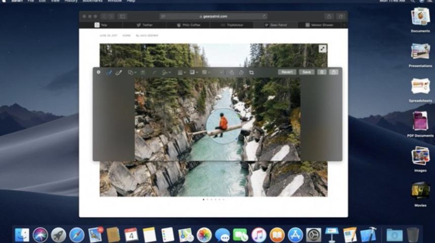 macOS Mojave 10.14 kendini g&ouml;sterdi!