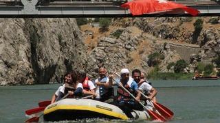 Son dakika: Erzincan'da uluslararası k&uuml;lt&uuml;r ve doğa sporları şenliği başladı