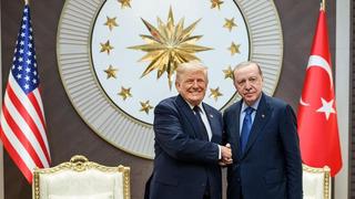 Beyaz Saray, Trump ile Cumhurbaşkanı Erdoğan’ın fotoğrafını paylaştı