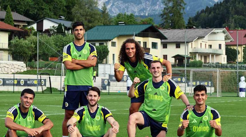 Fenerbah&ccedil;e, g&uuml;n&uuml; iki antrenmanla tamamladı