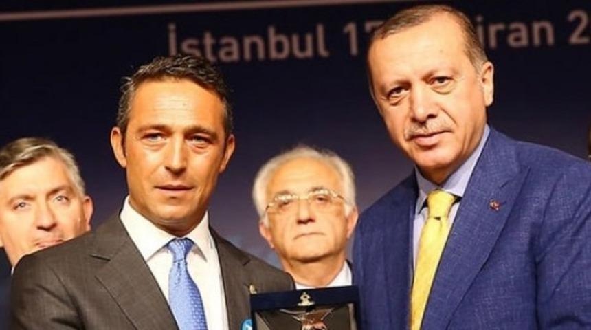 Cumhurbaşkanı Erdoğan'dan Ali Koç'a tebrik telefonu