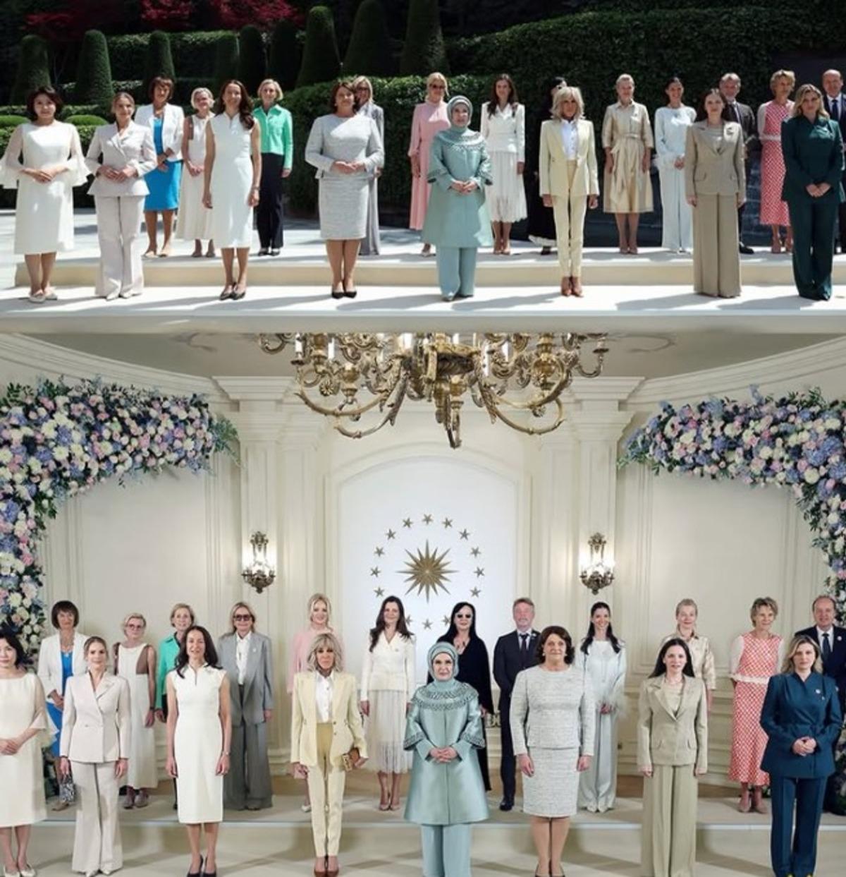 NATO Zirvesi nde Ajda Pekkan sürprizi: First Lady ler için sahneye çıktı 1