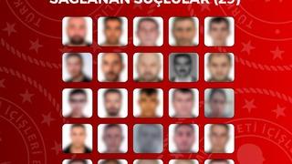 Türkiye'ye getirildiler! 29'u kırmızı bültenle aranıyordu