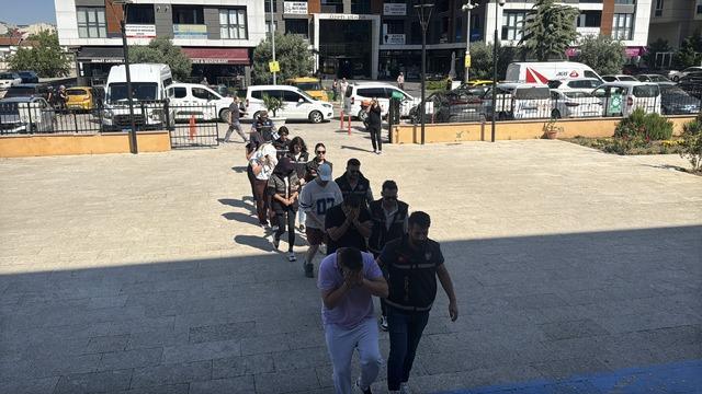Edirne merkezli fuhuş operasyonunda 6 şüpheli yakalandı 1