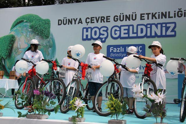 Dünya Çevre Günü’nde çevreci öğrenciler ödüllendirildi