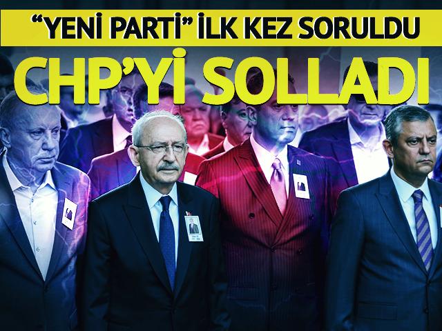 "Yeni parti" CHP'yi solladı